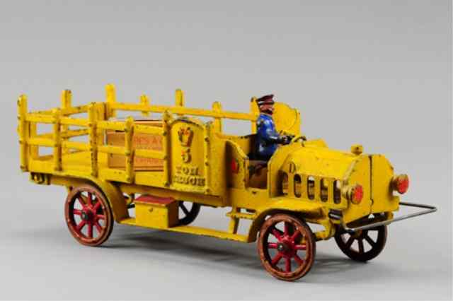 Appraisal: HUBLEY EARLY OPEN CAB STAKE TRUCK Embossed '' Ton Truck