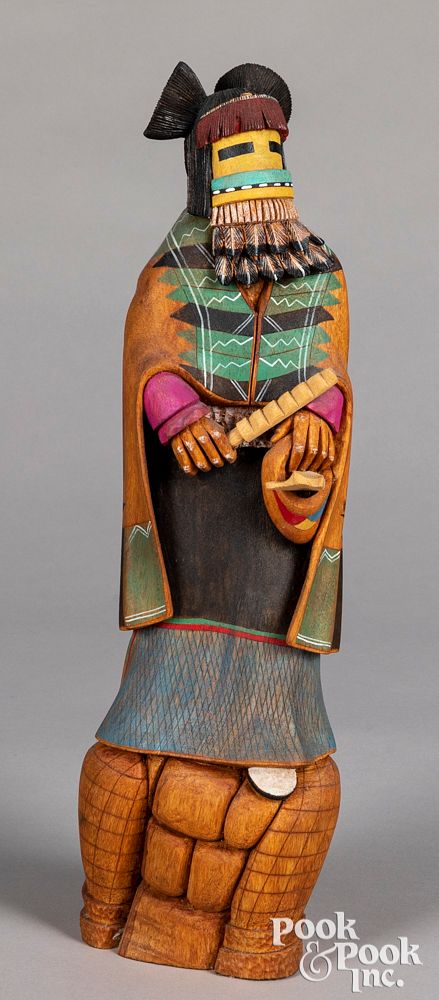 Appraisal: John Fredericks Hopi Indian carved Kachina doll John Fredericks Hopi