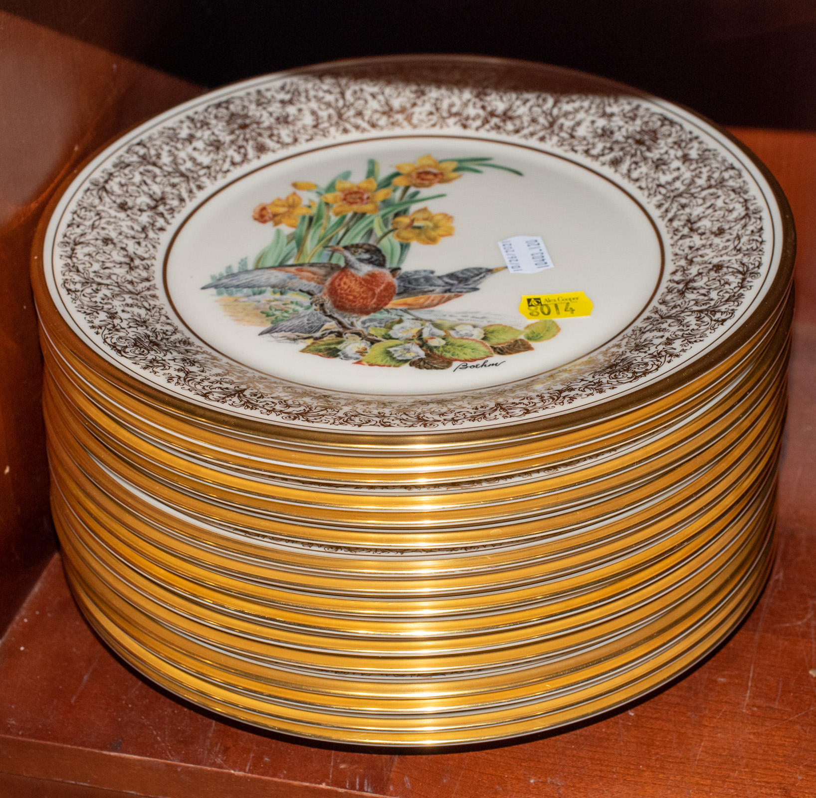 Appraisal: LENOX BOEHM BIRD COLLECTORS' PLATES Limited edition