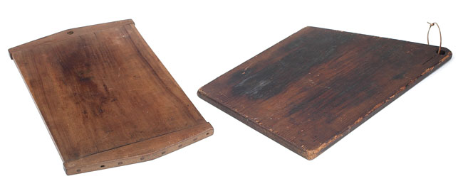 Appraisal: Shaker chopping boards two largest w x h very good