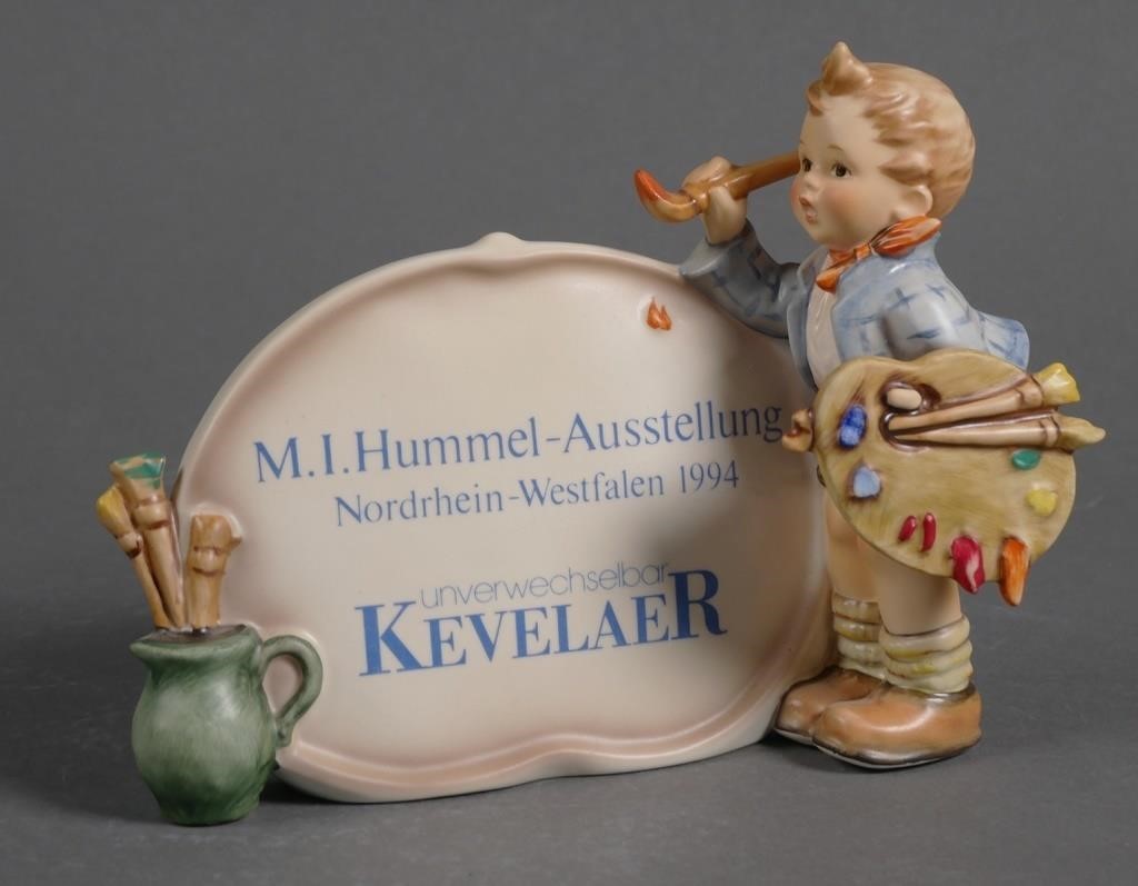 Appraisal: Hummel Kevelaer plaque This artist plaque issued to commemorate the