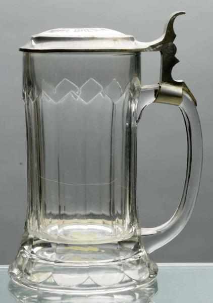 Appraisal: Dixie Room Hotel Breslin Lidded Beer Stein Early s Clean