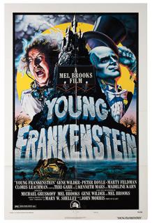 Appraisal: Young Frankenstein th Century Fox One sheet x Style B