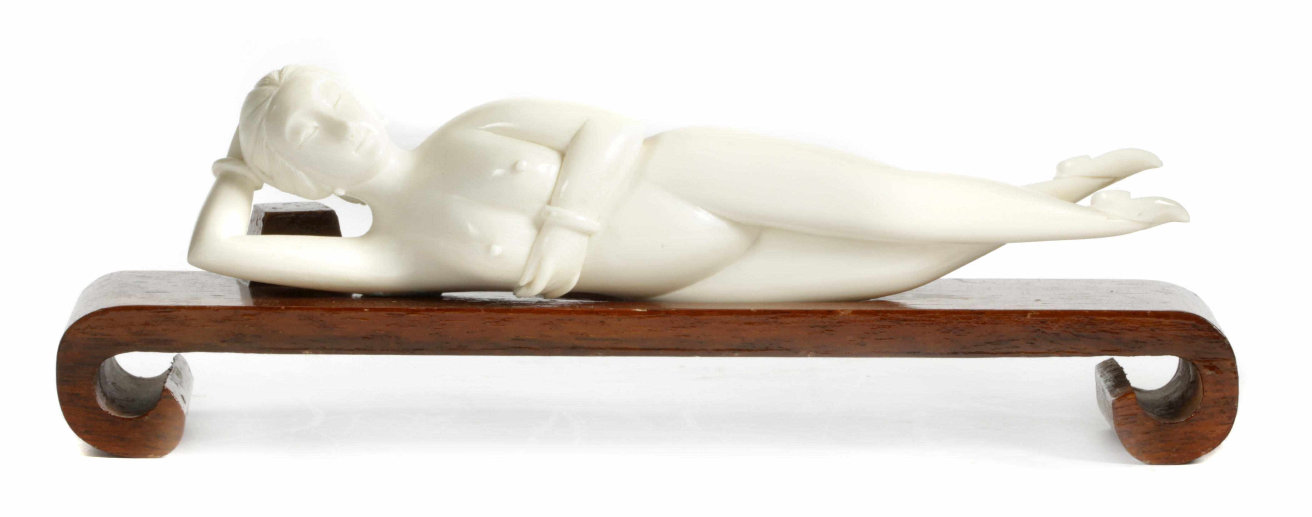 Appraisal: A Chinese ivory doctor's model length in