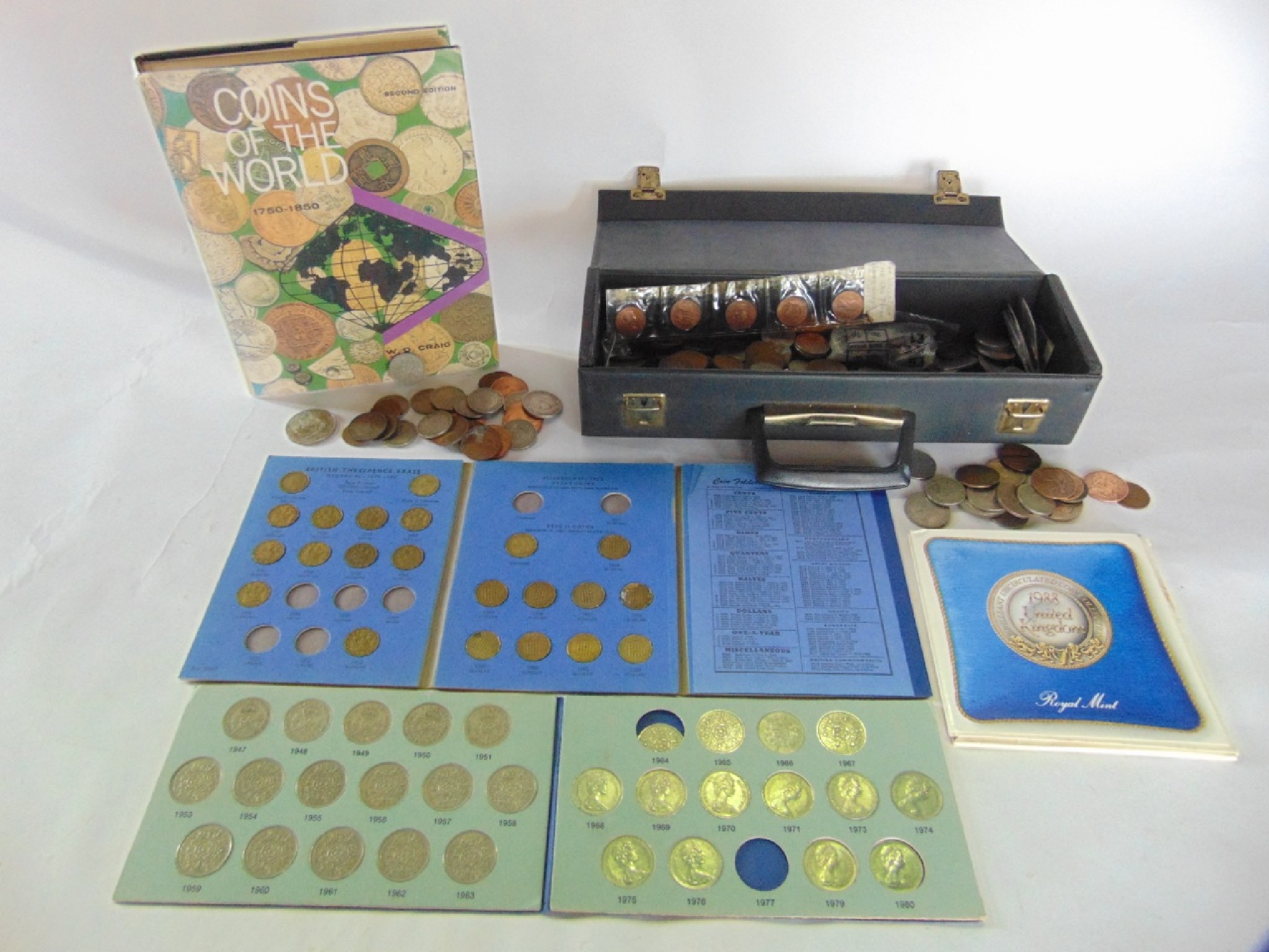 Appraisal: A miscellaneous collection of English coinage silver and bronze mainly