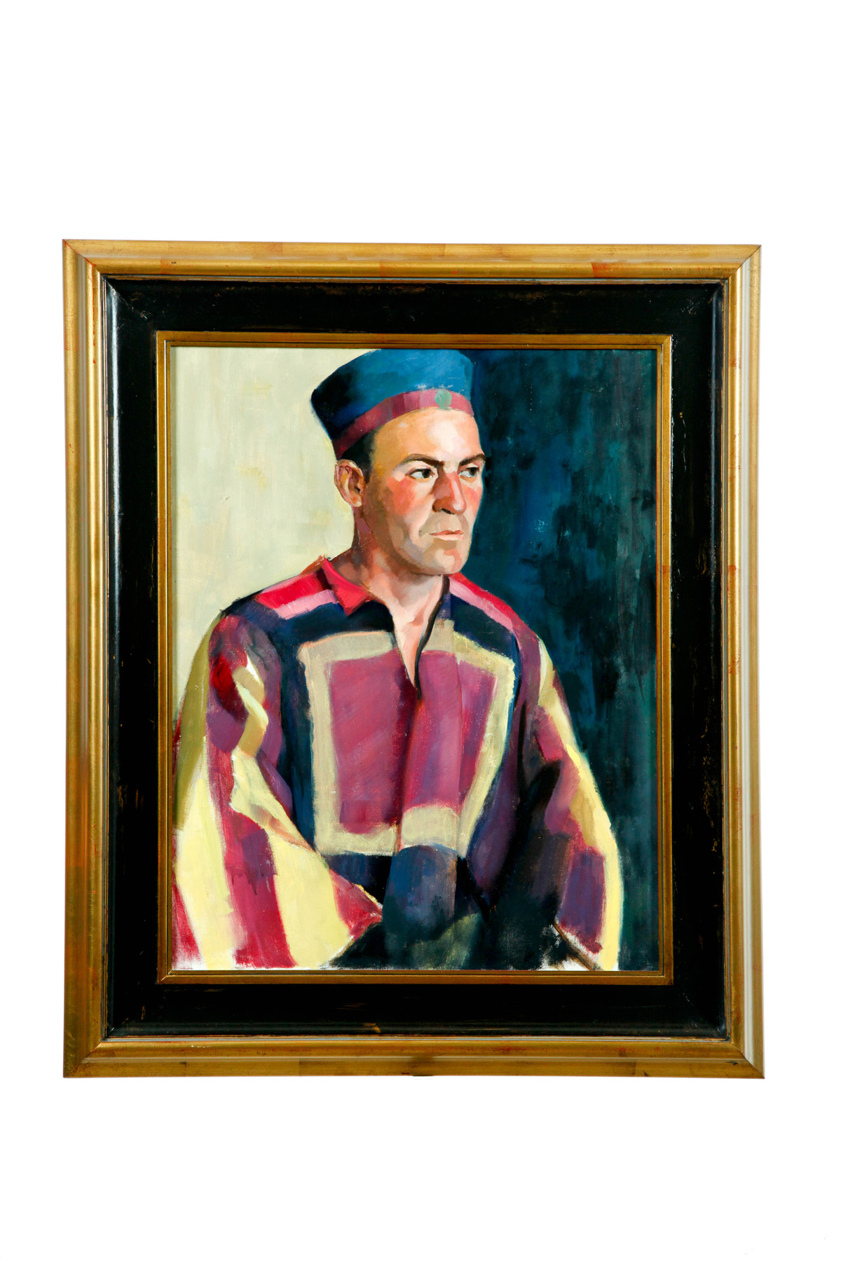 Appraisal: PORTRAIT OF A MAN ATTRIBUTED TO LUCY DIECKS AMERICAN -