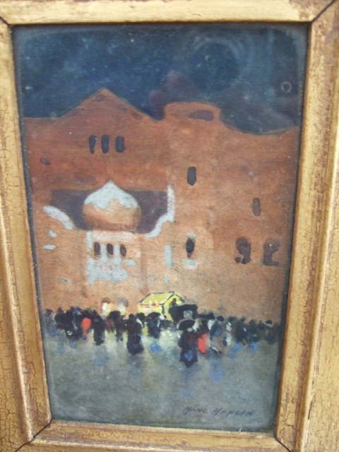 Appraisal: Hans Hansen th th century Granville Music Hall Fulham watercolour