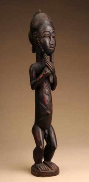 Appraisal: West African Baoule Figure Description From Ivory Coast Condition Good