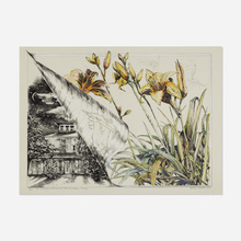 Appraisal: Ellen Lanyon THE MYSTERY EXPLAINED HEMEROCALLIS FULVA lithograph with hand-coloring