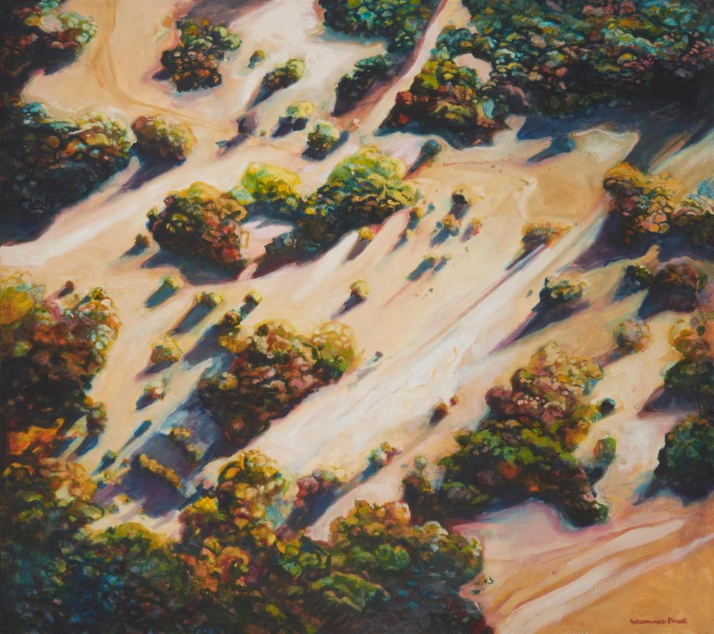 Appraisal: Woodward Payne b American Napa Hills II Oil on canvas