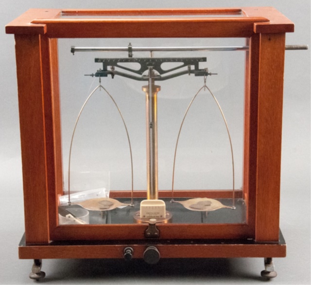 Appraisal: Cased Balance Scale Eimer and Almend New York Patent Feb