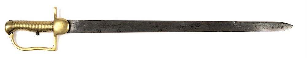 Appraisal: PATTERN BAKER RIFLE SWORD BAYONET Designed by Birmingham cutler Henry