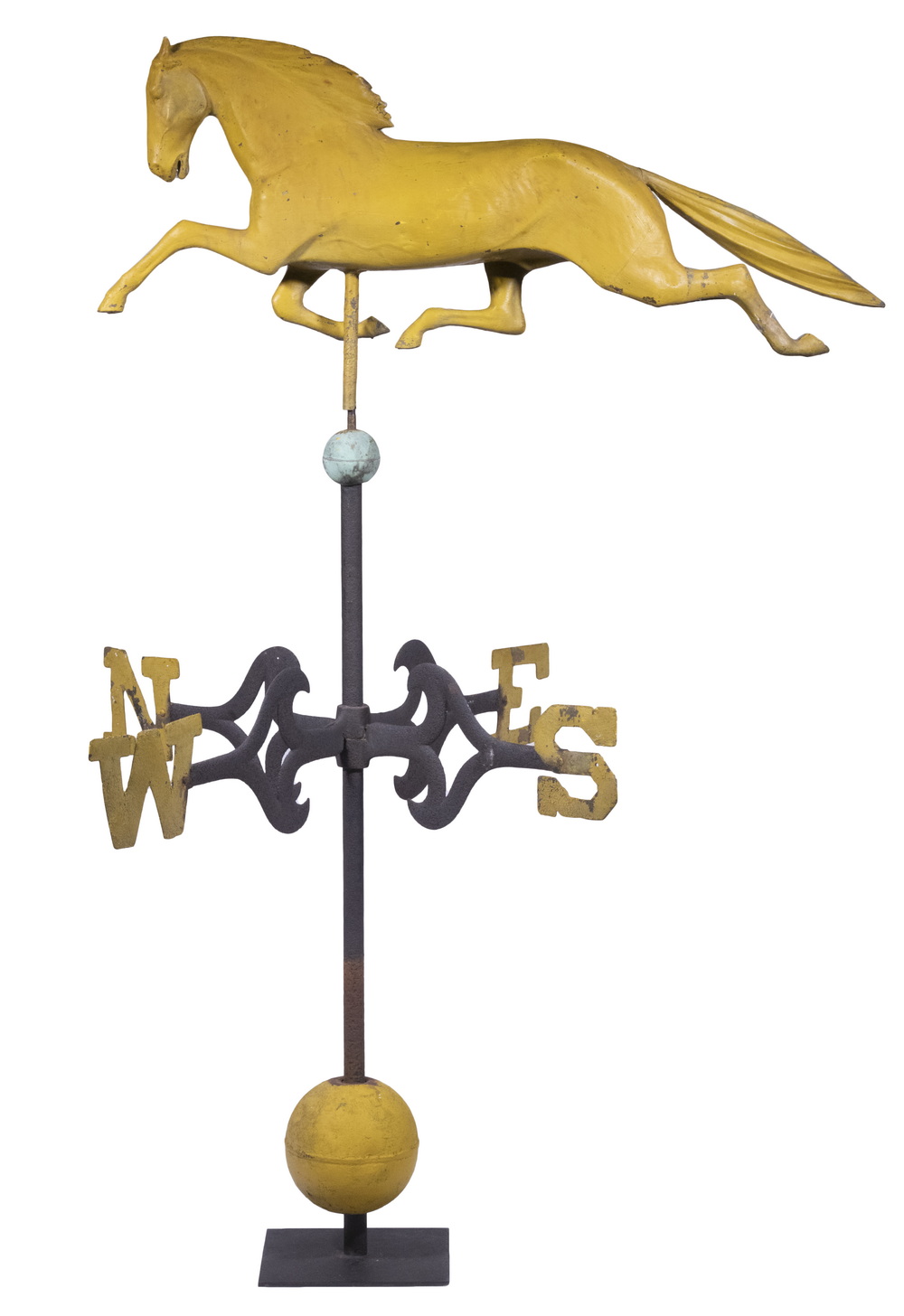 Appraisal: LARGE 'DEXTER' TROTTING HORSE WEATHERVANE ATTRIBUTED TO L W CUSHING