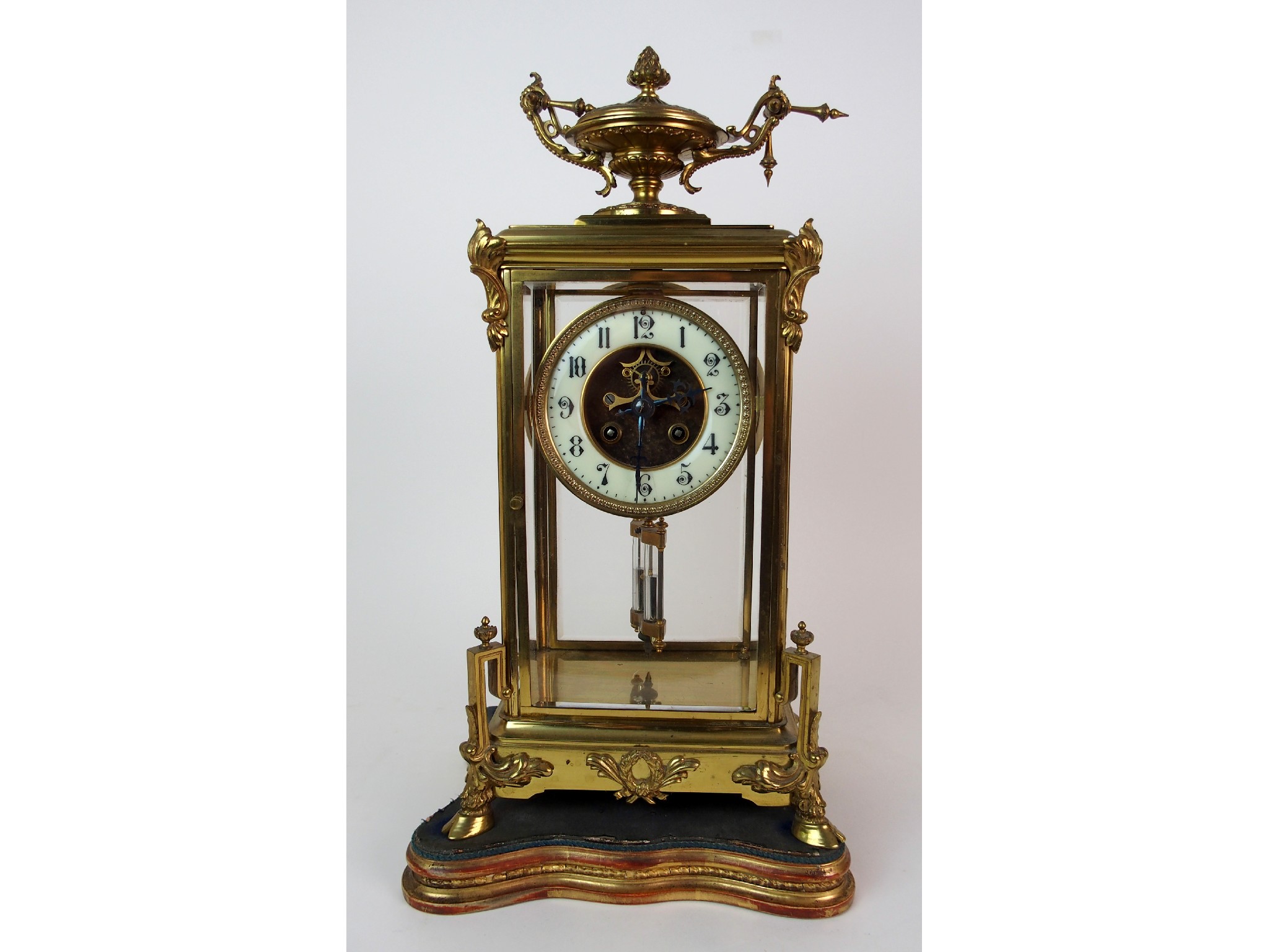 Appraisal: A Samuel Marti four glass regulator with mercury compass and