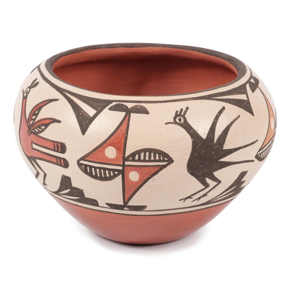 Appraisal: SOFIA MEDINA - NATIVE AMERICAN ZIA KEWA PUEBLO POLYCHROME POTTERY