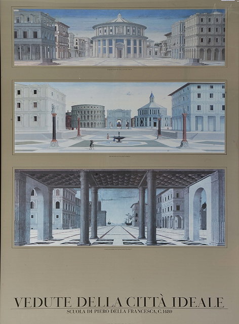 Appraisal: LIDIARTE EDITIONS'Vedute Della Citta Ideale Scuola di Piero Della Francesca