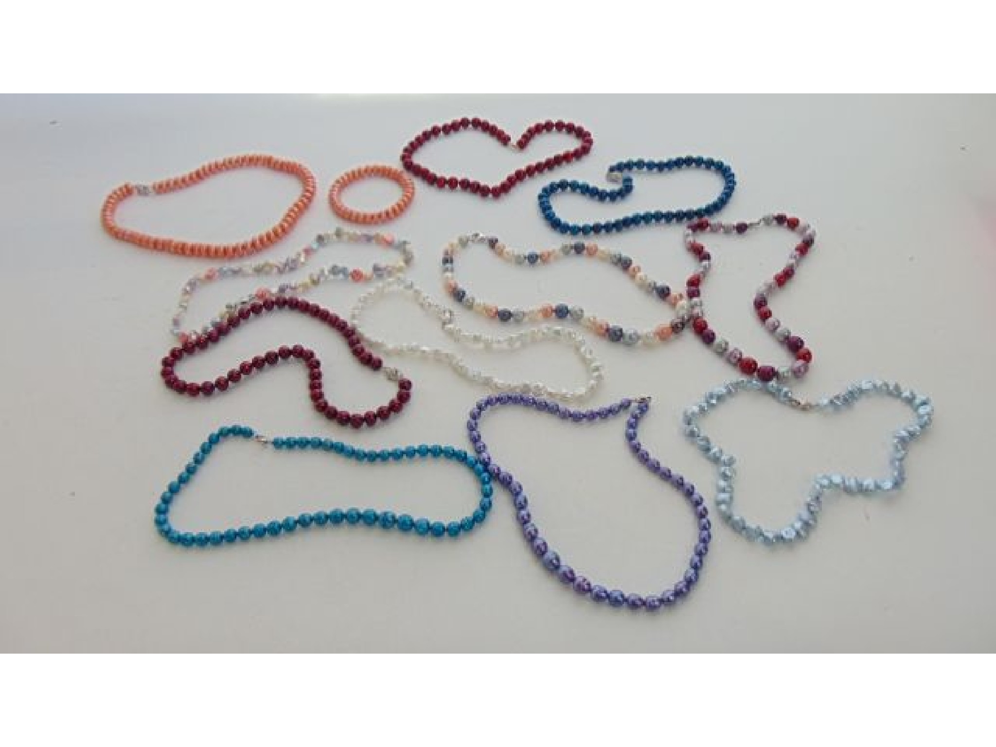 Appraisal: Eleven strands of pearls mostly Honora various colours and shapes