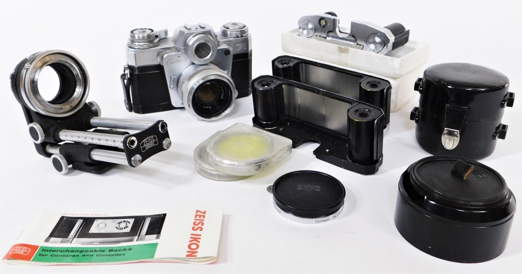 Appraisal: ZEISS IKON CONTAREX BULLSEYE PLANAR MM F Zeiss Ikon Contarex