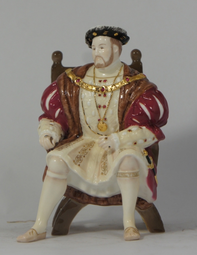 Appraisal: Wedgwood figure Henry VIII limited edition for Compton Woodhouse