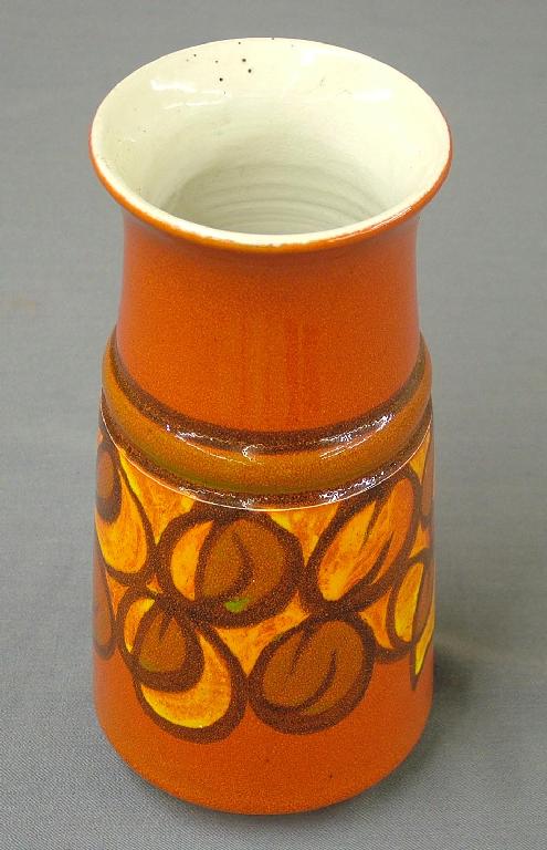 Appraisal: Poole 'Delphis' vase with a band of decoration upon a