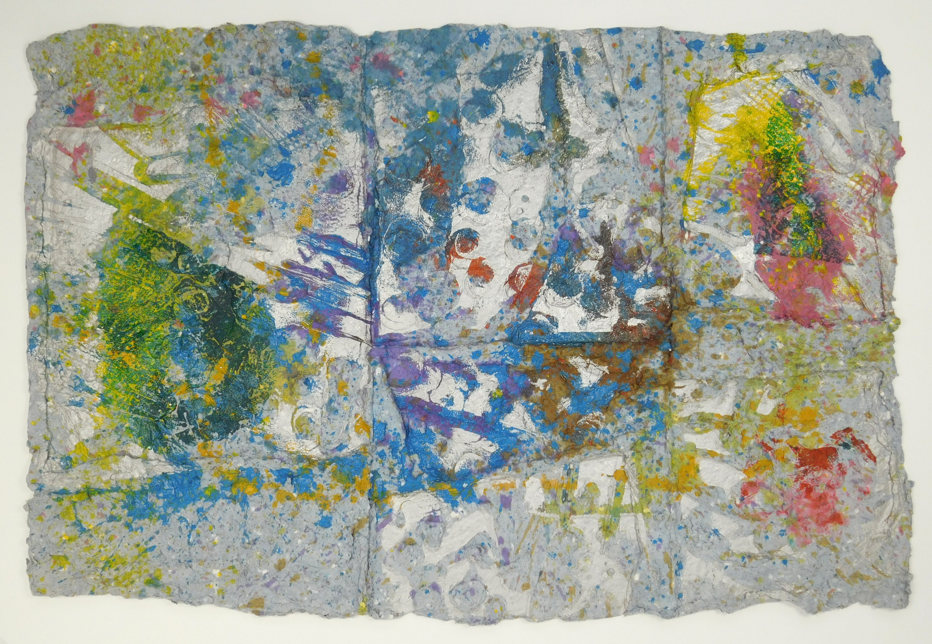 Appraisal: Sam Gilliam American - ''Elegy '' Acton - relief printing