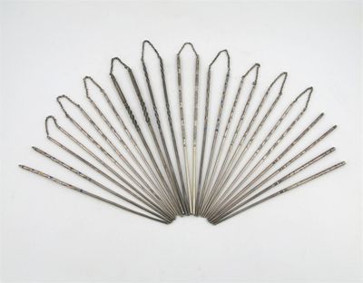 Appraisal: Twenty-six Chinese silver coloured metal chopsticks three decorated in enamel