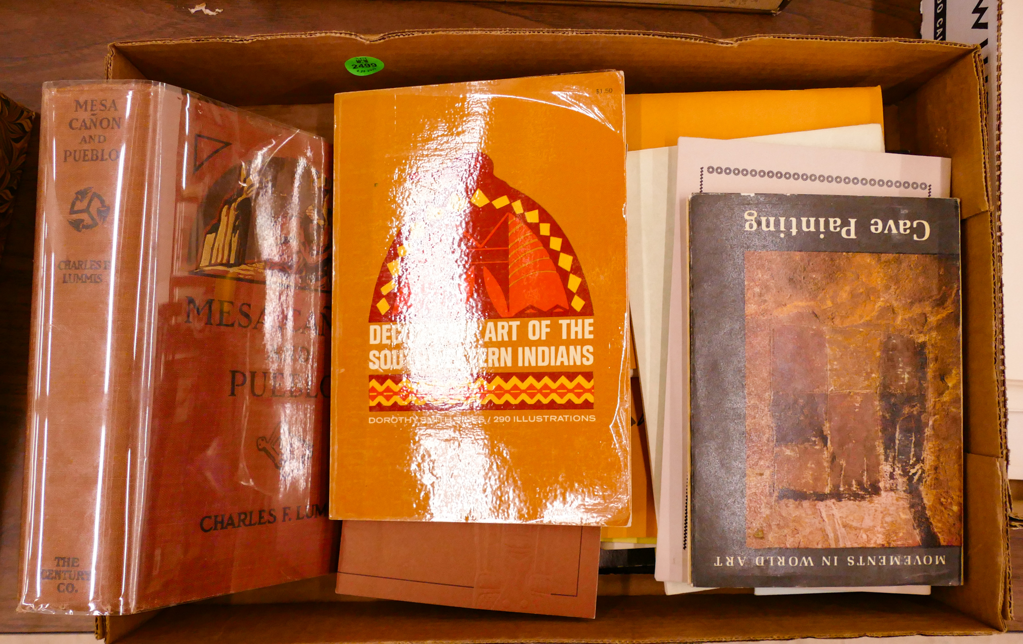 Appraisal: Box Indian Art Books Pamphlets