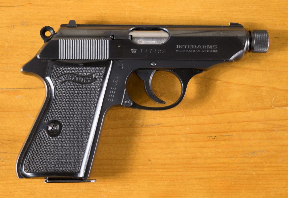 Appraisal: MANURHIN WALTHER PPK S DOUBLE ACTION SEMI AUTOMATIC PISTOL lr