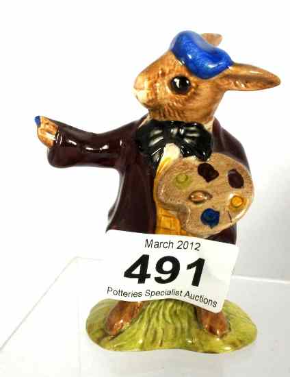 Appraisal: Royal Doulton Bunnykins Figure The Artist DB Boxed