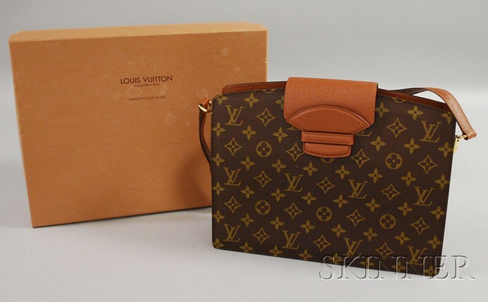 Appraisal: Louis Vuitton Monogrammed Leather Handbag in original box