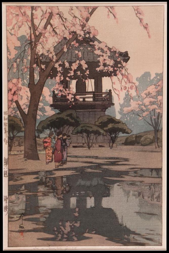 Appraisal: Hiroshi YOSHIDA Woodblock Print Artist Hiroshi YOSHIDA - Title In