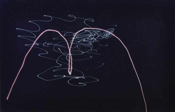 Appraisal: HARRY CALLAHAN - LIGHT PATTERNS DETROIT Dye-transfer color print x