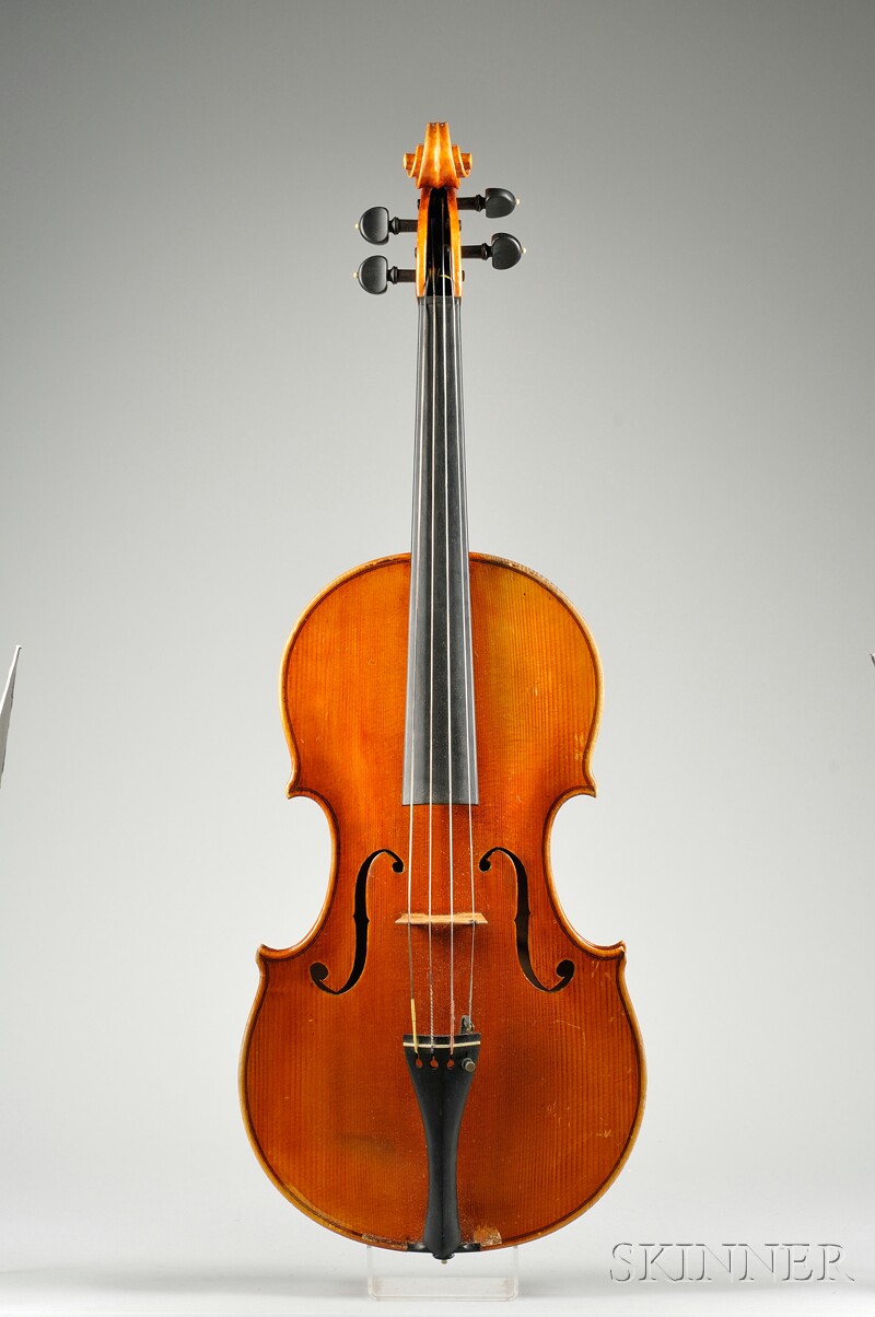 Appraisal: Modern German Viola Leo Aschauer Mittenwald bearing the maker's signed