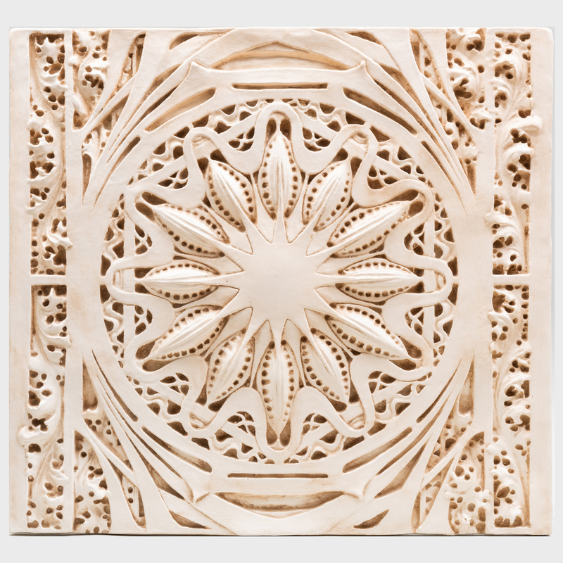 Appraisal: American Plaster Cast After a Design by Louis Sullivan Unmarked