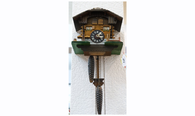 Appraisal: Black Forest Cuckoo Clock Swiss Movement