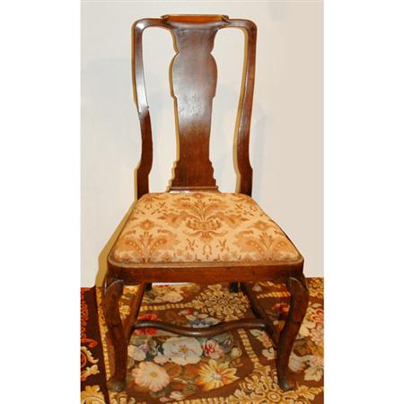 Appraisal: Queen Anne Walnut Side Chair Estimate -