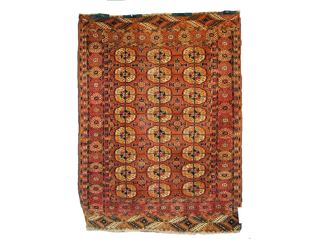 Appraisal: Turkoman Tekke rug st quarter th century