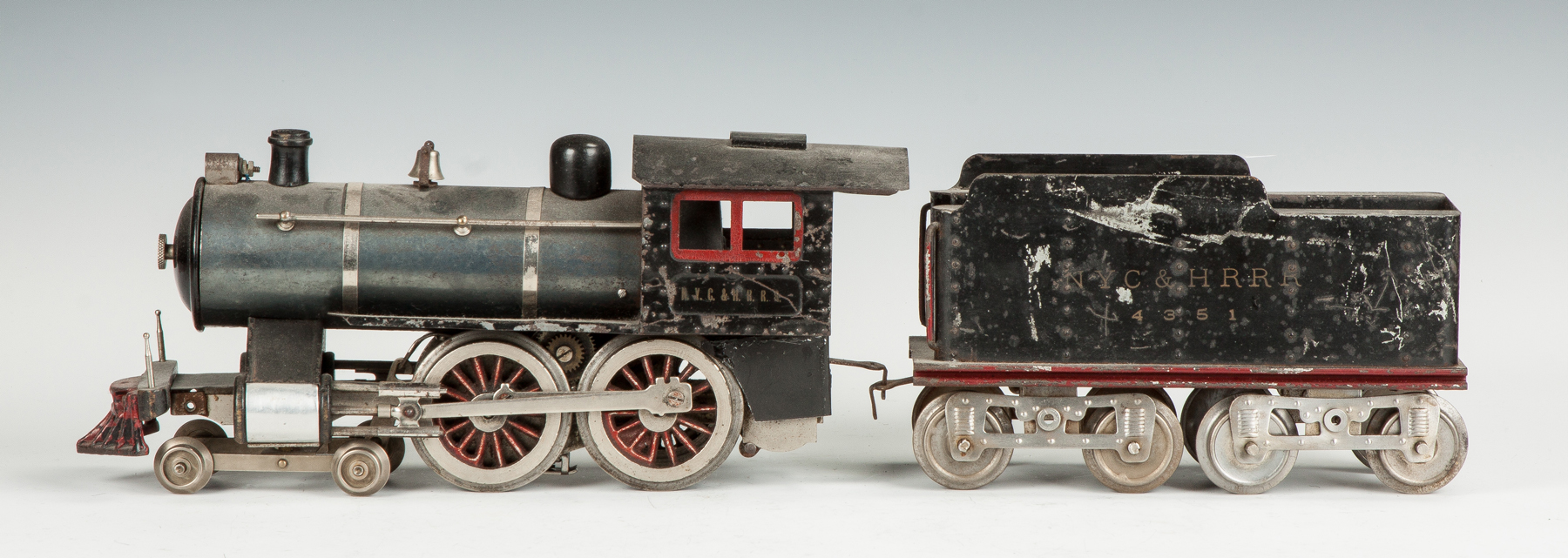 Appraisal: New York Central HRRR -Series Engine Tender Cars Iron pressed