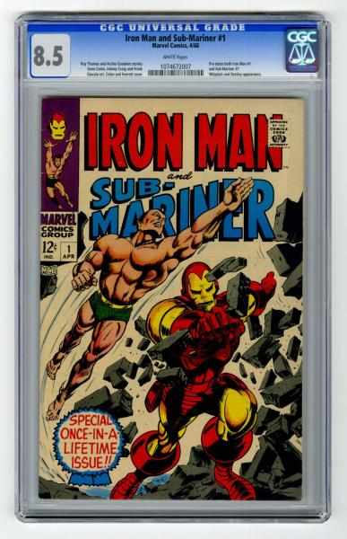 Appraisal: Iron Man and Sub-Mariner CGC Click for full description