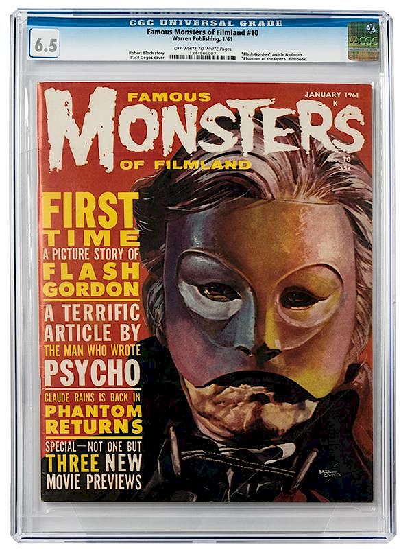 Appraisal: Famous Monsters of Filmland No Famous Monsters of Filmland No