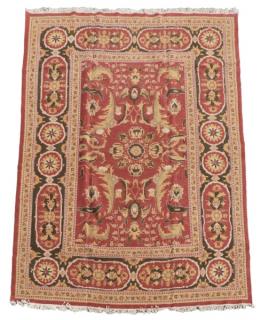 Appraisal: Hand Woven Soumak Room Size Rug Approx ' x '