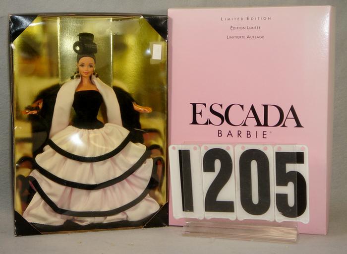 Appraisal: Limited Edition Escada Barbie mint in original box box has