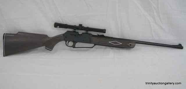 Appraisal: Daisy Model BB Rifle w ScopeFrom the estate is a