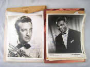 Appraisal: A large collection of about signed photos of film and