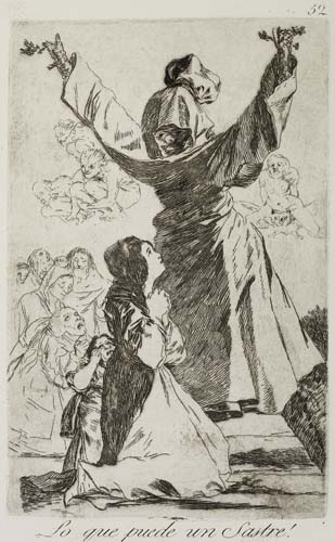 Appraisal: FRANCISCO JOS DE GOYA Group of aquatints with etching Las