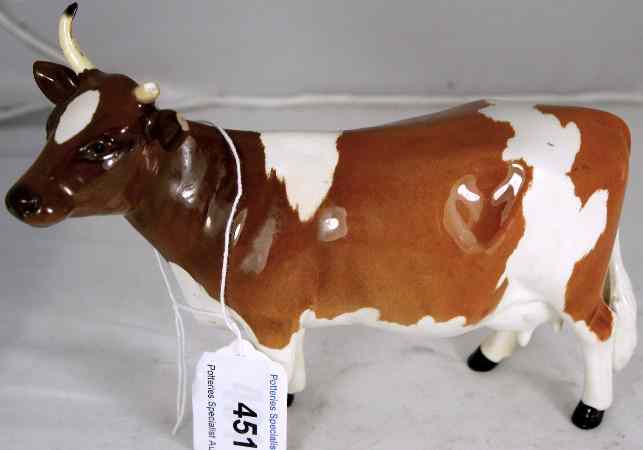 Appraisal: Beswick Model of a Ayrshire Cow horn missing