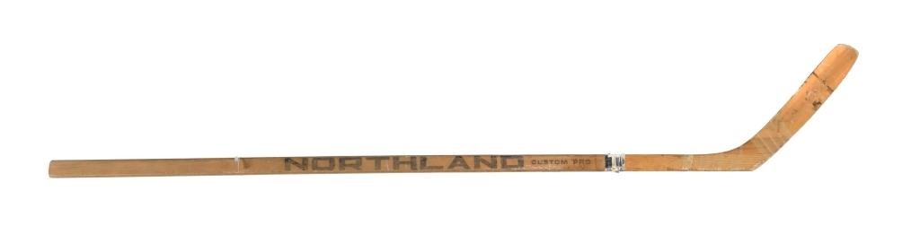 Appraisal: s era game-used hockey stick of Willie O Ree during