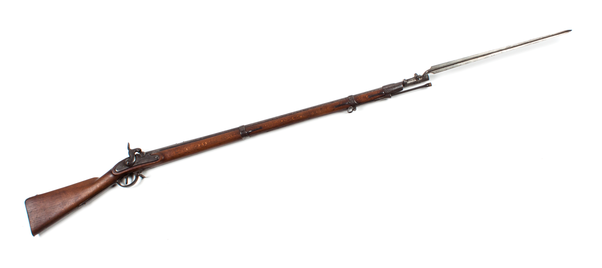 Appraisal: Firearm Austrian Lorenz musket -' marked T cal the barrel