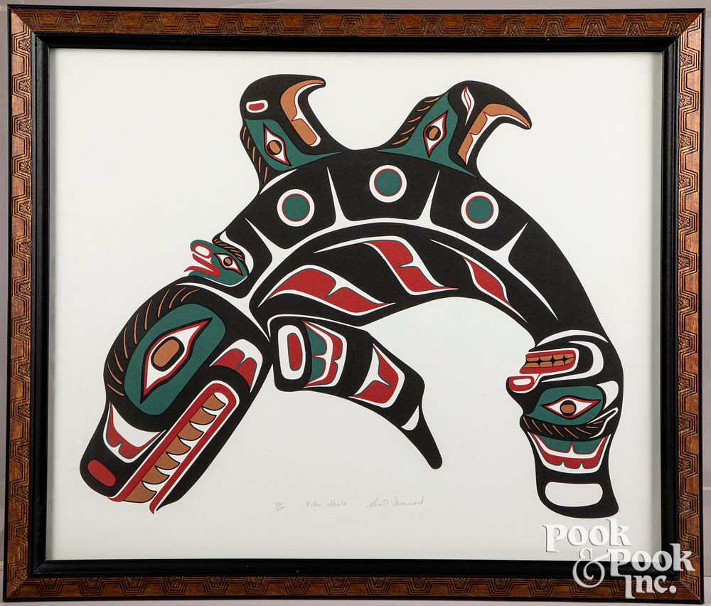 Appraisal: Sean Whoncock Northwest Coast Killer Whale Sean Whoncock limited edition