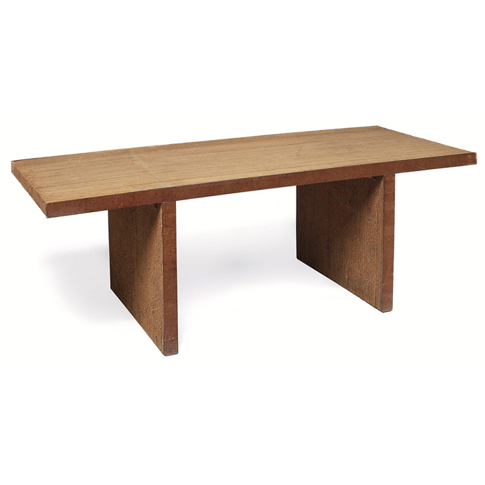 Appraisal: Frank Gehry Easy Edges dining table for Bloomingdale s rectangular